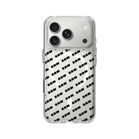 Raw Black Pattern Small