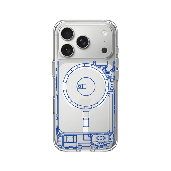 Inside an iPhone 13 - Blue