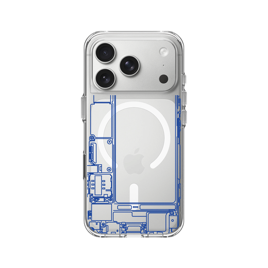 Inside an iPhone - Blue