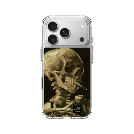 Head of a Skeleton with a Burning Cigarette