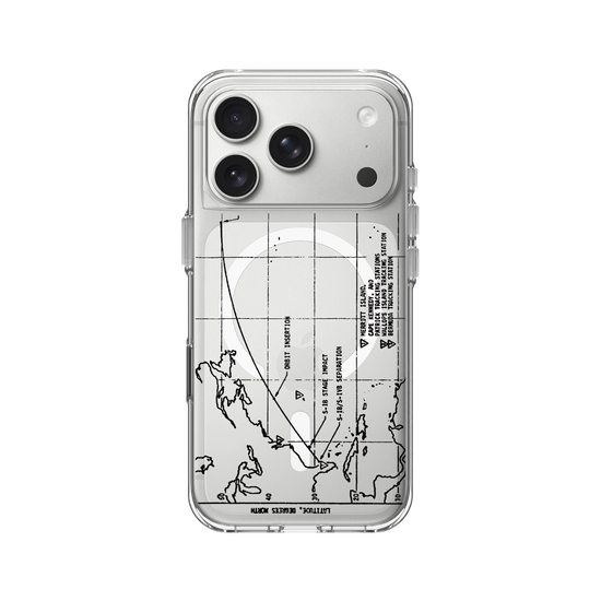 Launch Vehicle Ground Track (Black)
