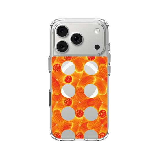 Orange Circle Pattern