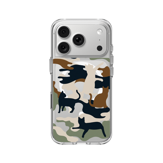Cat Woodland Black Camo