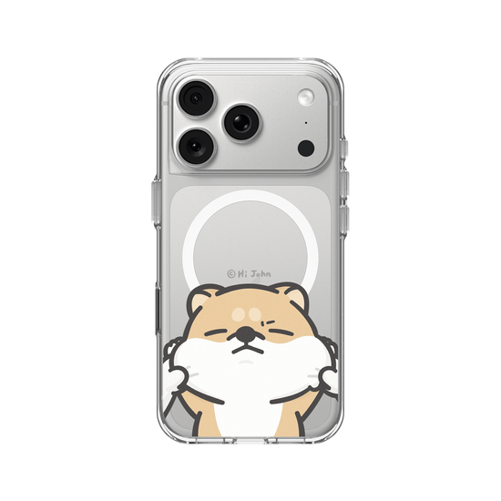 Pulling Shiba's Face