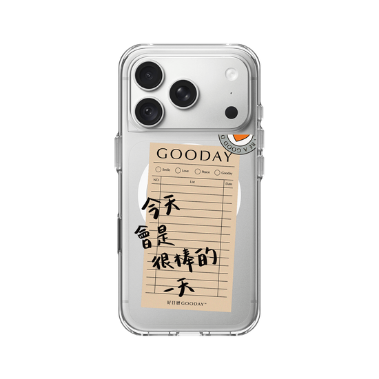 The note of GOODAY