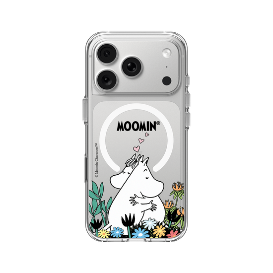 Moomin＆歌妮-擁抱