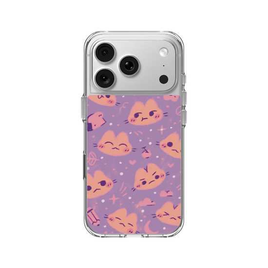 Purple Cats Pattern