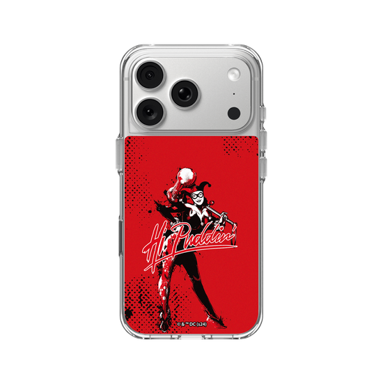 Bright red Harley Quinn