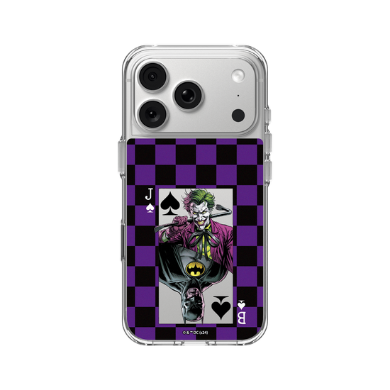 The Joker and Batman poker card