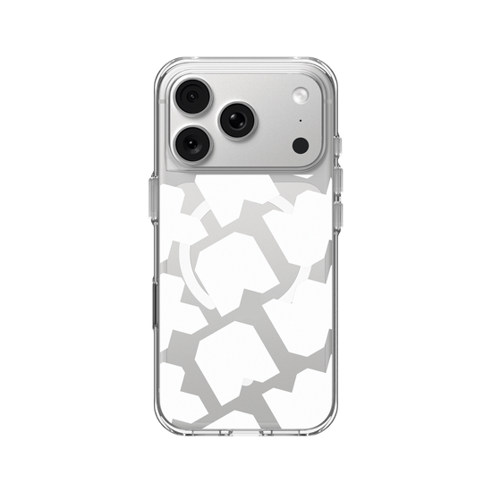 Raw White Pattern Big