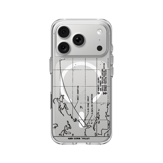 Launch Vehicle Ground Track (Black)