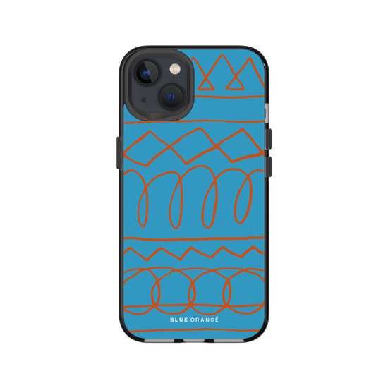 Funky Pattern Blue
