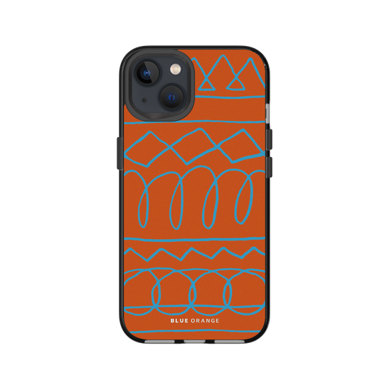 Funky Pattern Orange