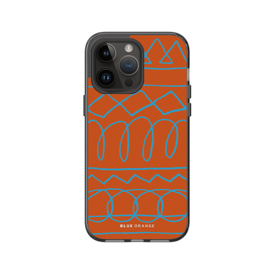 Funky Pattern Orange