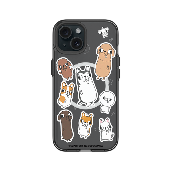 Funny Chi-Face Party Stickers