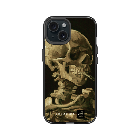 Head of a Skeleton with a Burning Cigarette