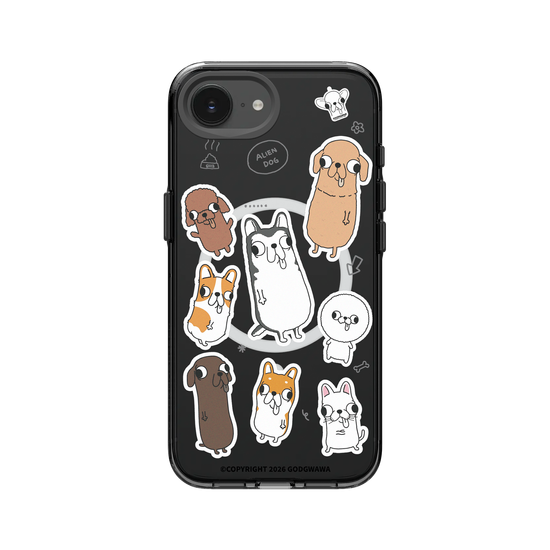 Funny Chi-Face Party Stickers