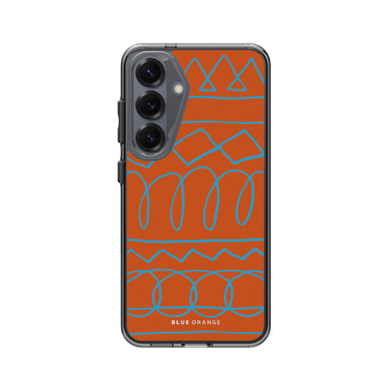 Funky Pattern Orange