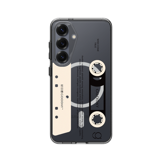 Retro Cassette Tape (Transparent Background)