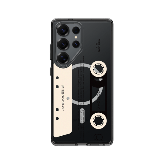 Retro Cassette Tape (Transparent Background)