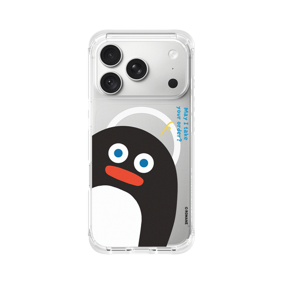 Black Penguin Asks: May I Take Your Order?