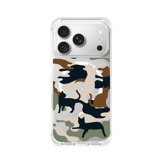 Cat Woodland Black Camo