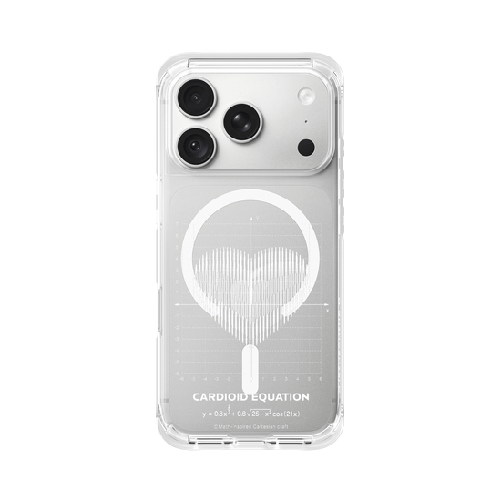 Shape of Love: Heart Pulse (White)