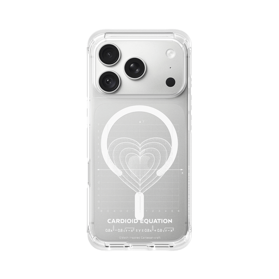 Shape of Love: Concentric Hearts (White)