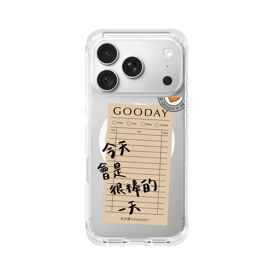 The note of GOODAY