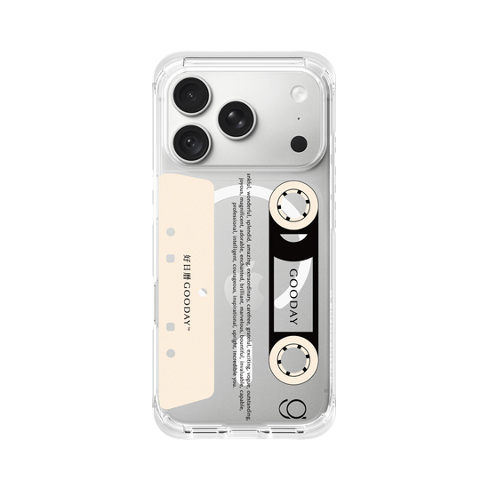 Retro Cassette Tape (Transparent Background)