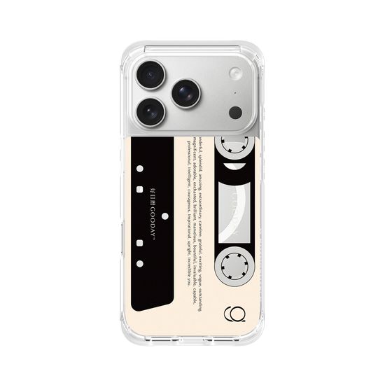 Retro Cassette Tape (Solid Background)