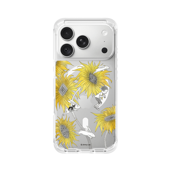 Year of the Rabbit Series - Chasing in the sunflowers field