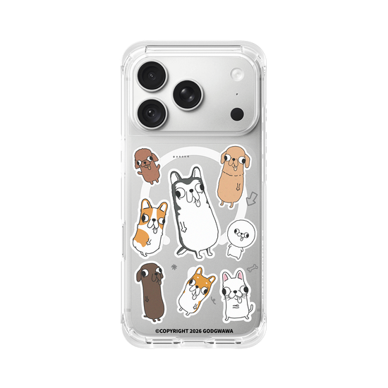 Funny Chi-Face Party Stickers