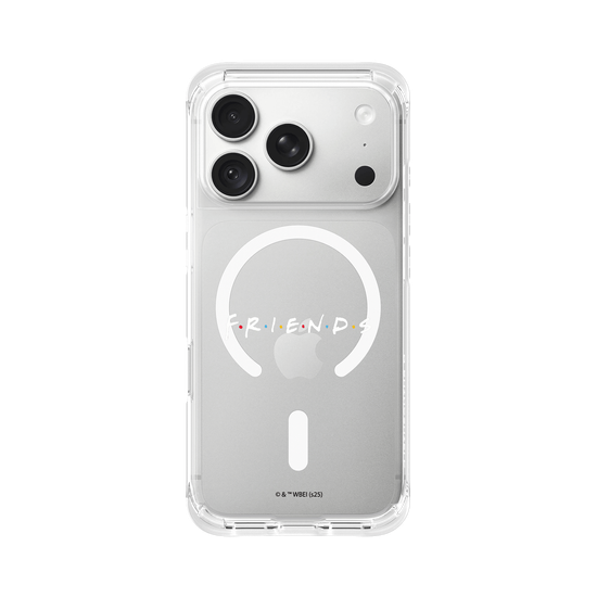 Friends Logo (White)