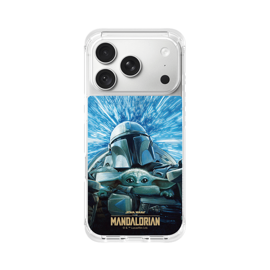 Mandalorian - Mando and Grogu hyperspace