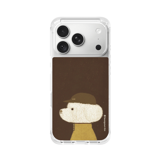 The White Dog with the Cap