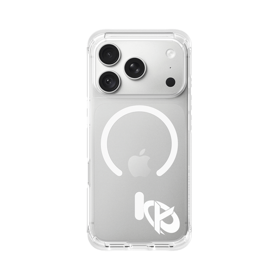 Mini Karmine Logo - Classic (White)