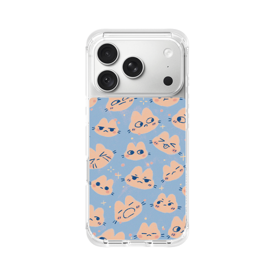 Blue Cats Pattern