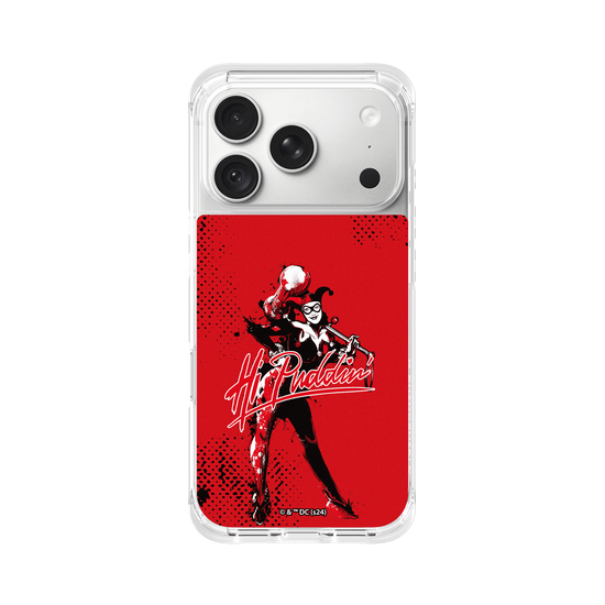 Bright red Harley Quinn