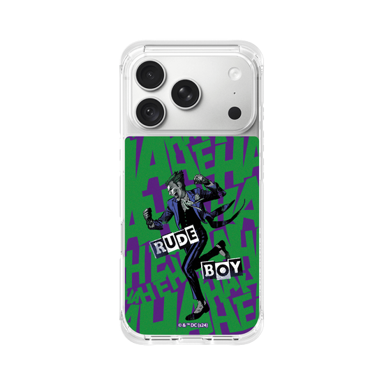 Cartoon The Joker laughing