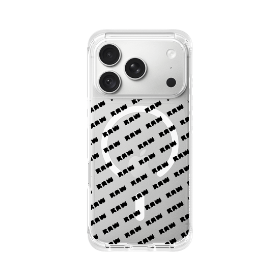 Raw Black Pattern Small