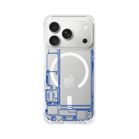 Inside an iPhone - Blue