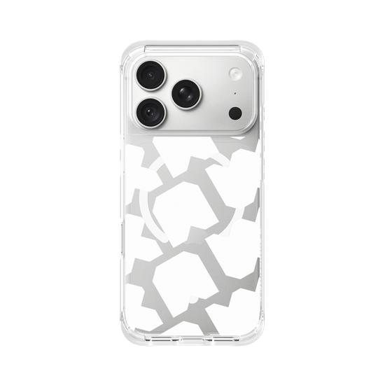 Raw White Pattern Big