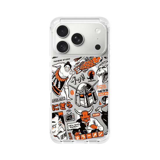 Black Orange Mix (clear)