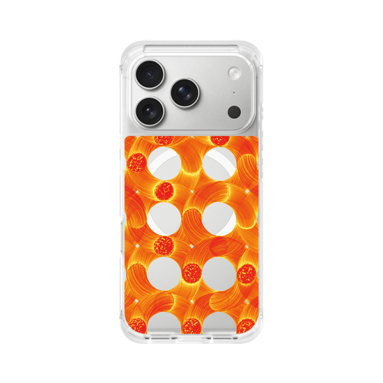 Orange Circle Pattern