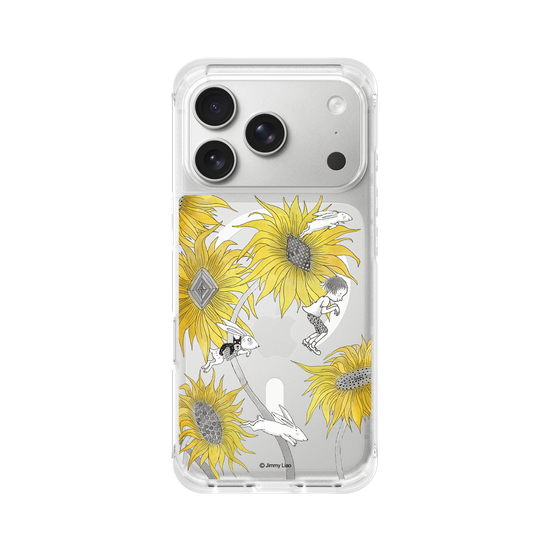 Year of the Rabbit Series - Chasing in the sunflowers field