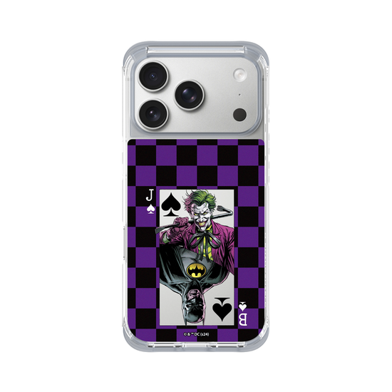 The Joker and Batman poker card