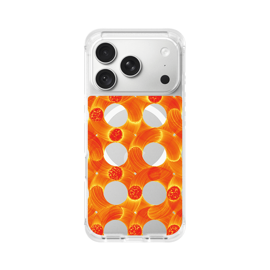 Orange Circle Pattern