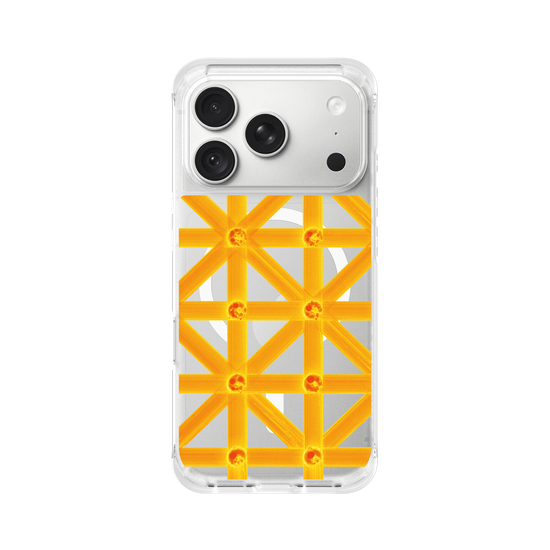 Orange Ink Pattern