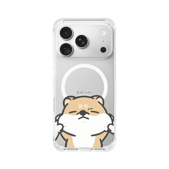 Pulling Shiba's Face